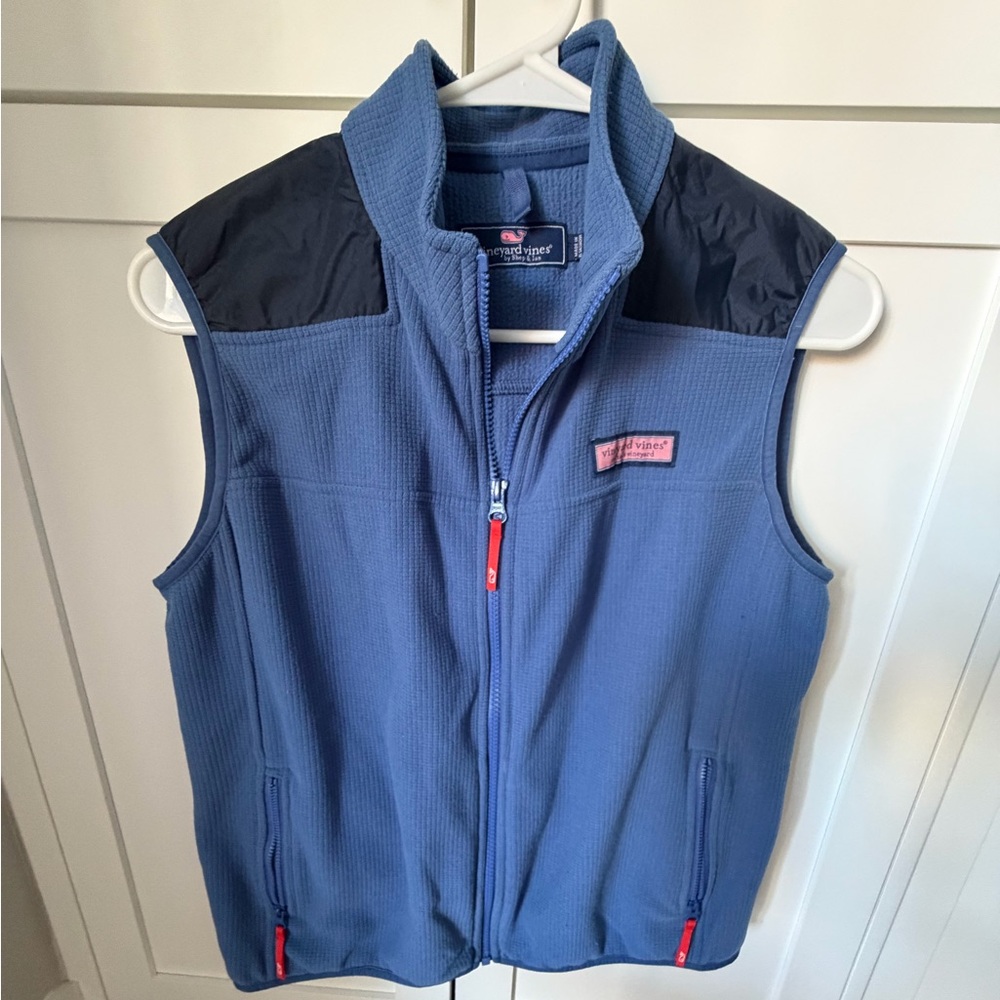 Vineyard Vines Kids Navy and Blue Vest